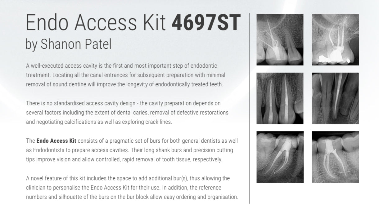Komet Endo access kit by Prof Patel