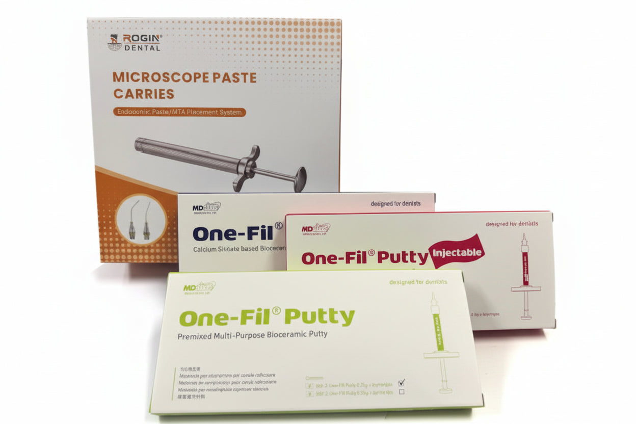 Free microscope paste carrier with the One Fil Trio!