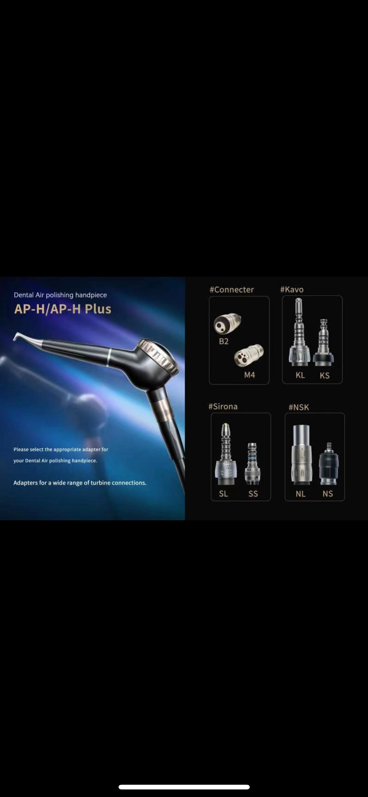 AP-H Dental Air Polisher- Supra-gingival only