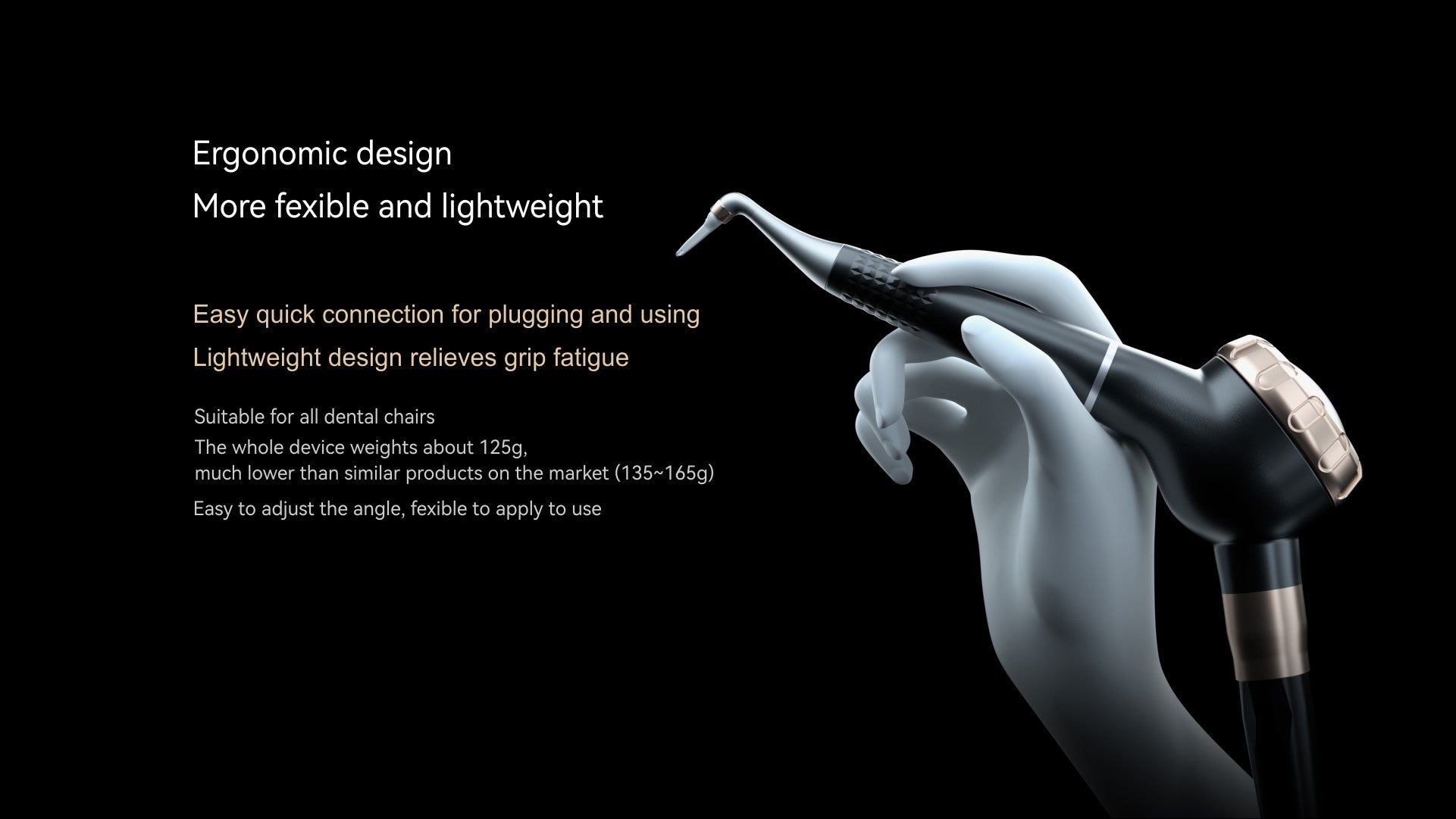 AP-H Dental Air Polisher- Supra-gingival only