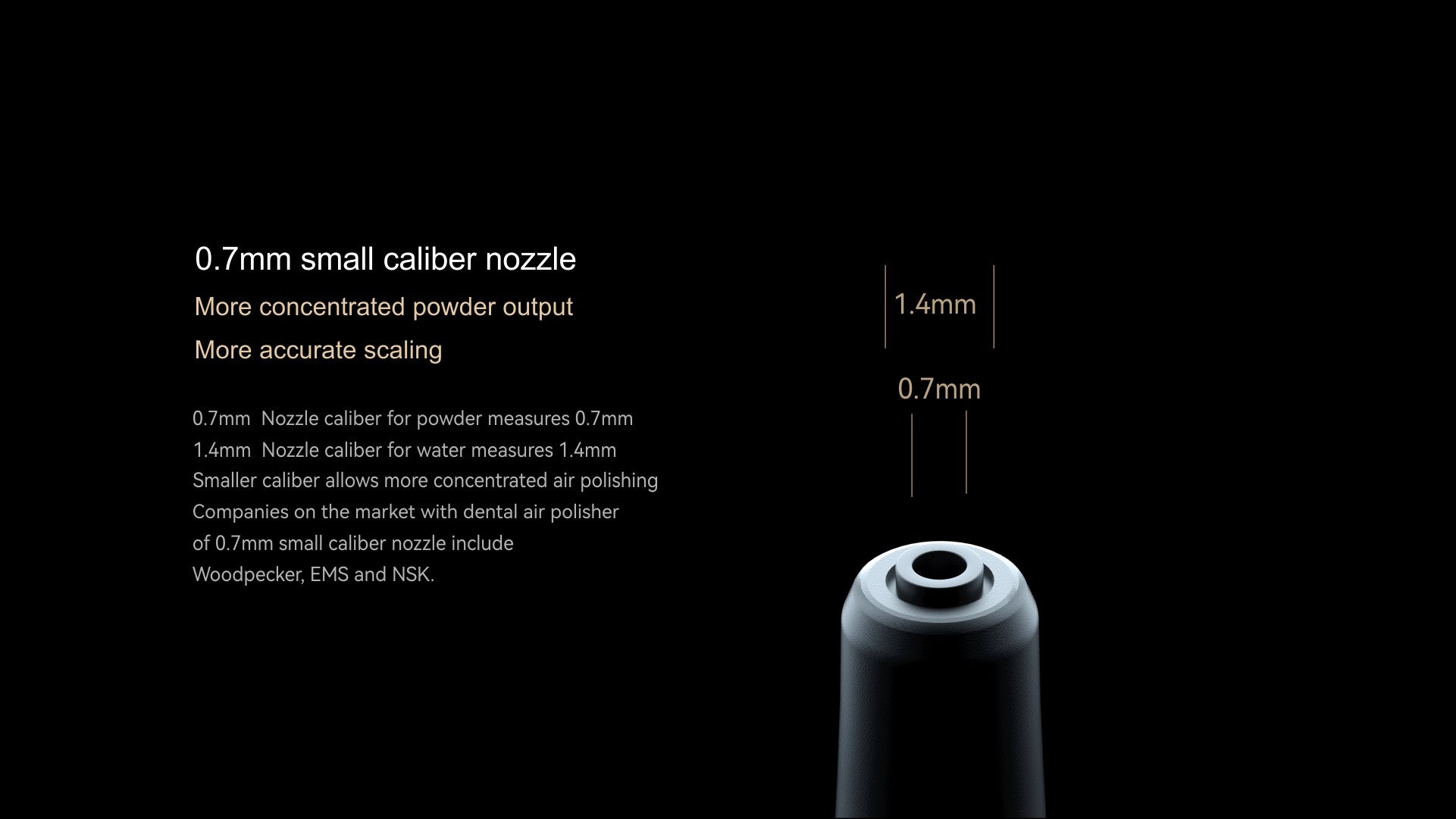 AP-H Dental Air Polisher- Supra-gingival only