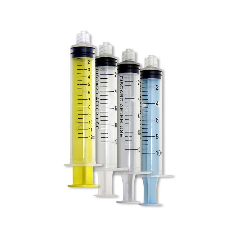 Disposable Luer Lock syringes