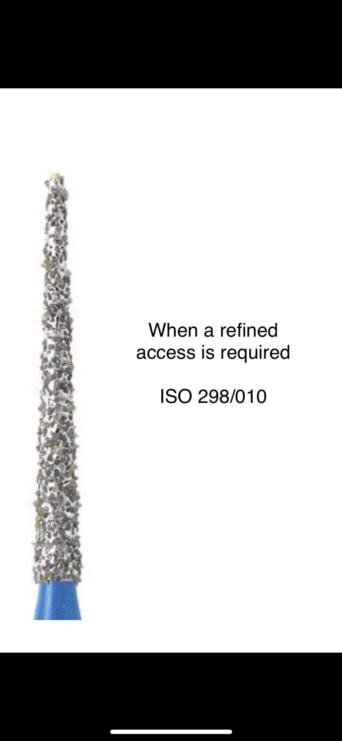 Refined access diamond bur-EA-13
