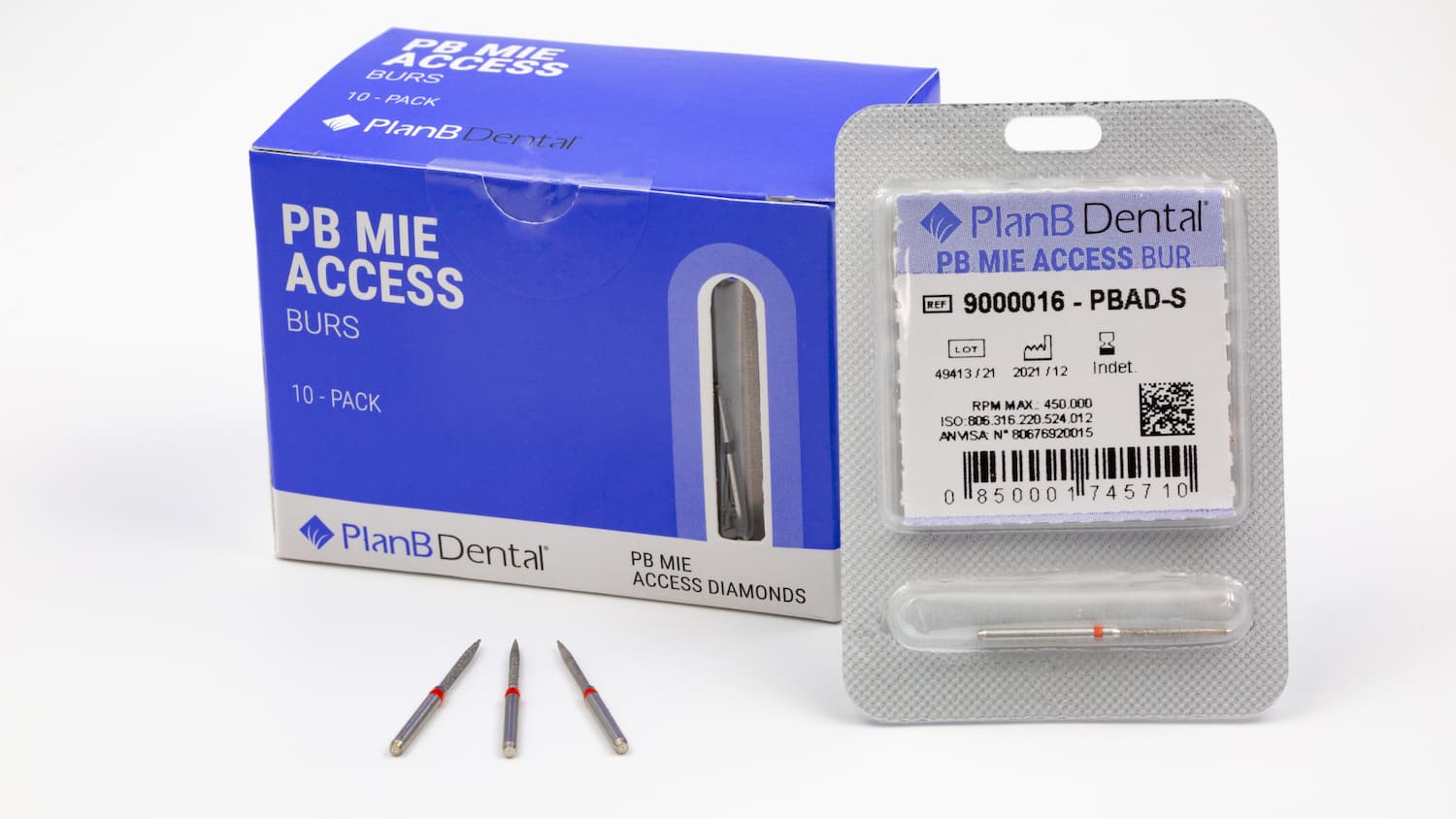 Plan B access diamond bur by Dr Steve Buchanan (10 pack)