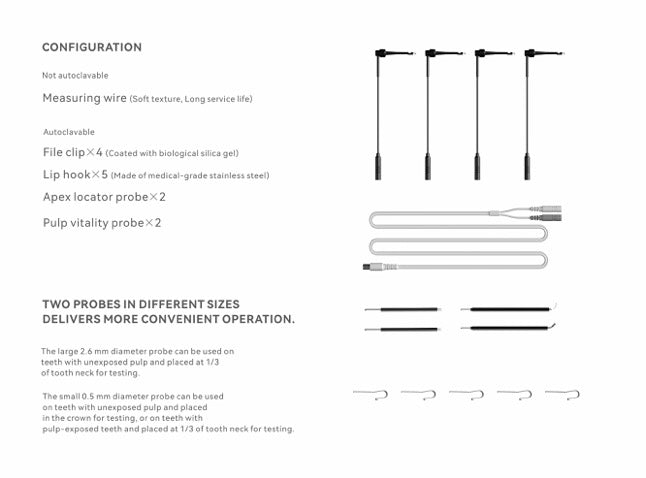 Woodpecker's AiPex Apex Locator with Pulp Tester