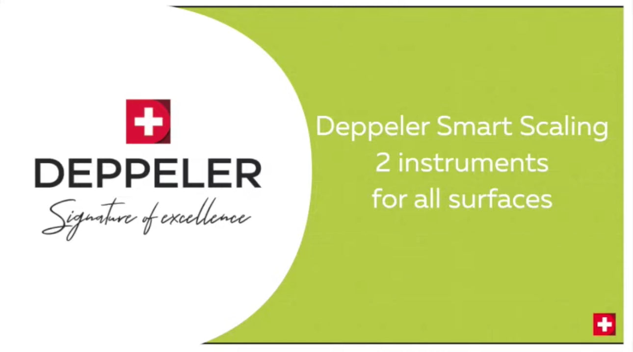 Deppeler Smart scaling curette CLeANext black