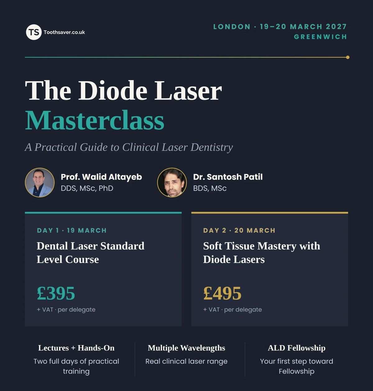 The Diode Laser Masterclass- March 2027