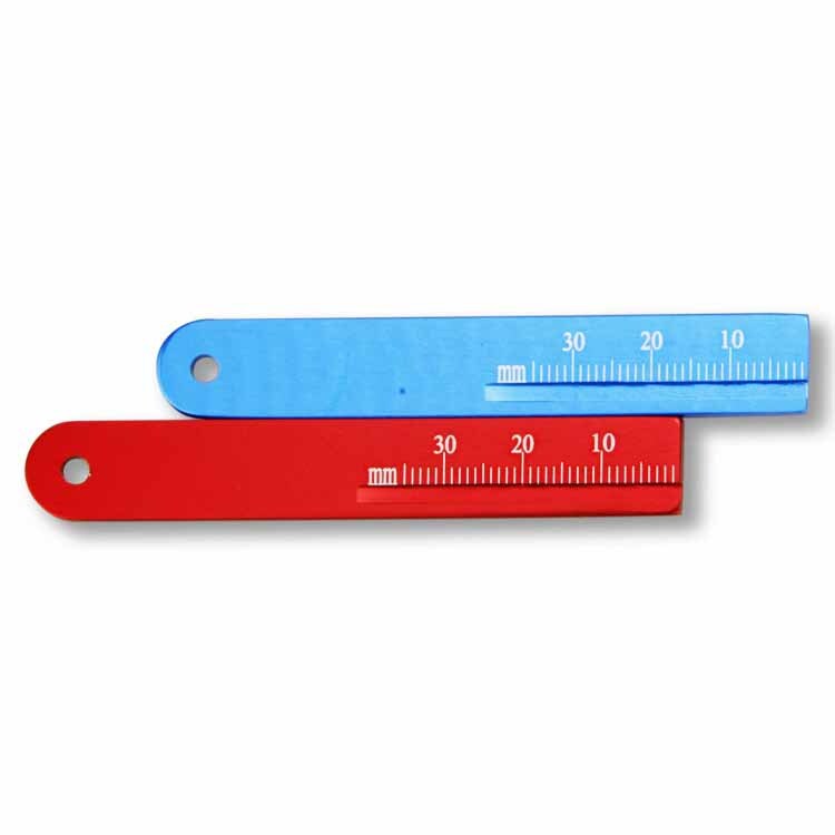 Straight Aluminium Endo Ruler