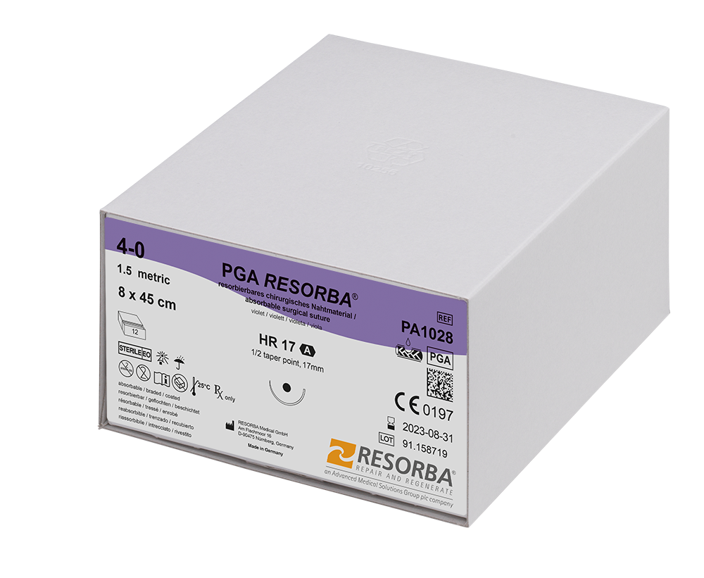 PGA sutures - Resorba