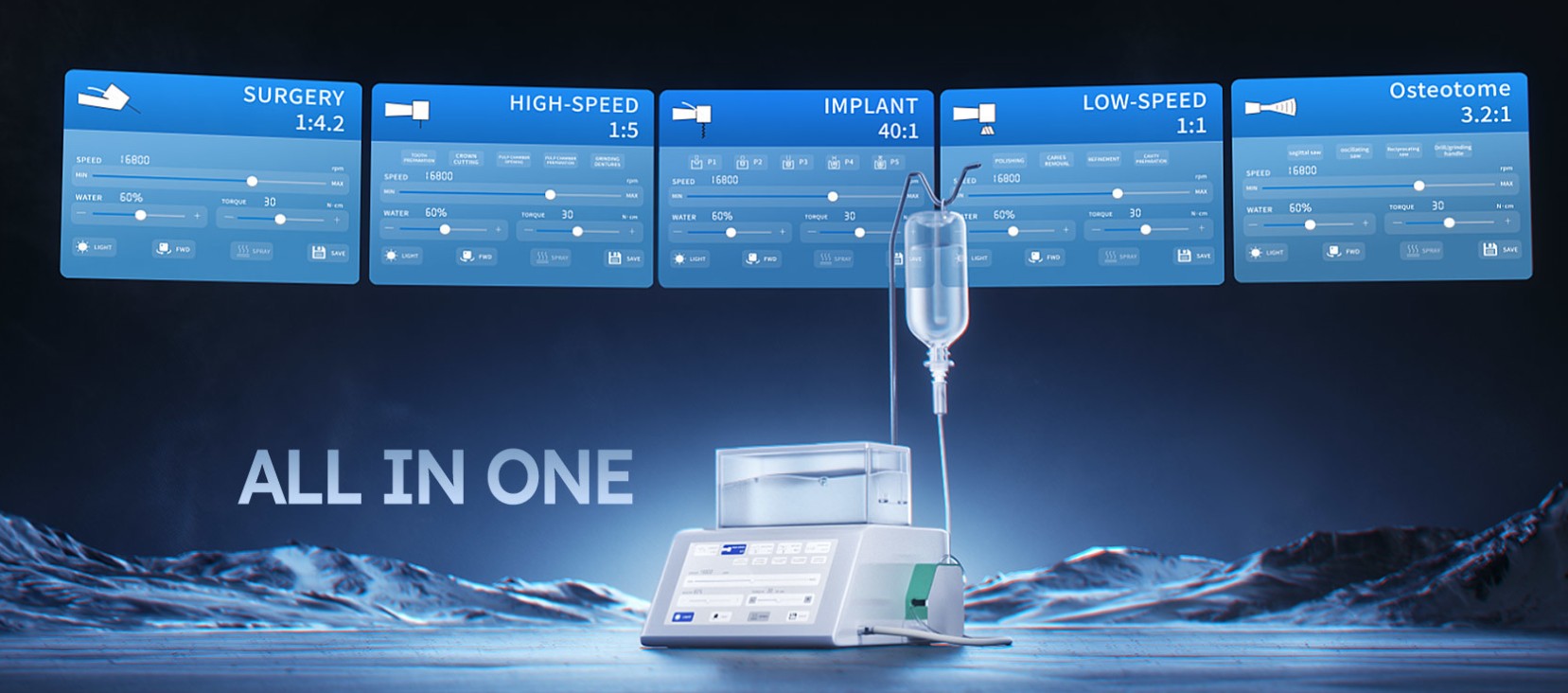 ES70- All in One- Surgical Drive System