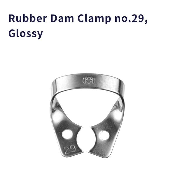 Rubber Dam Clamp no. 29 Glossy