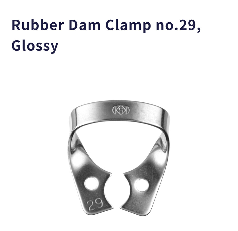 Rubber Dam Clamp no. 29 Glossy