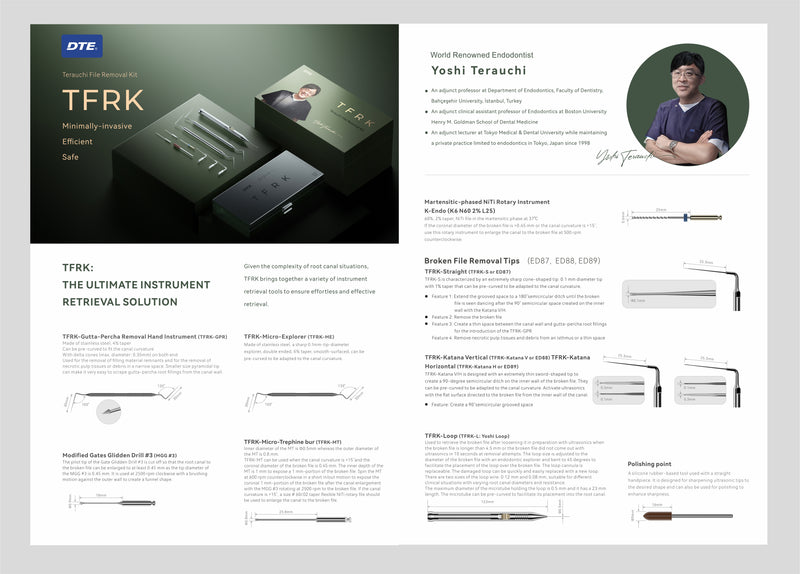 TFRK- Yoshi- Broken file removal kit/ instrument removal kit