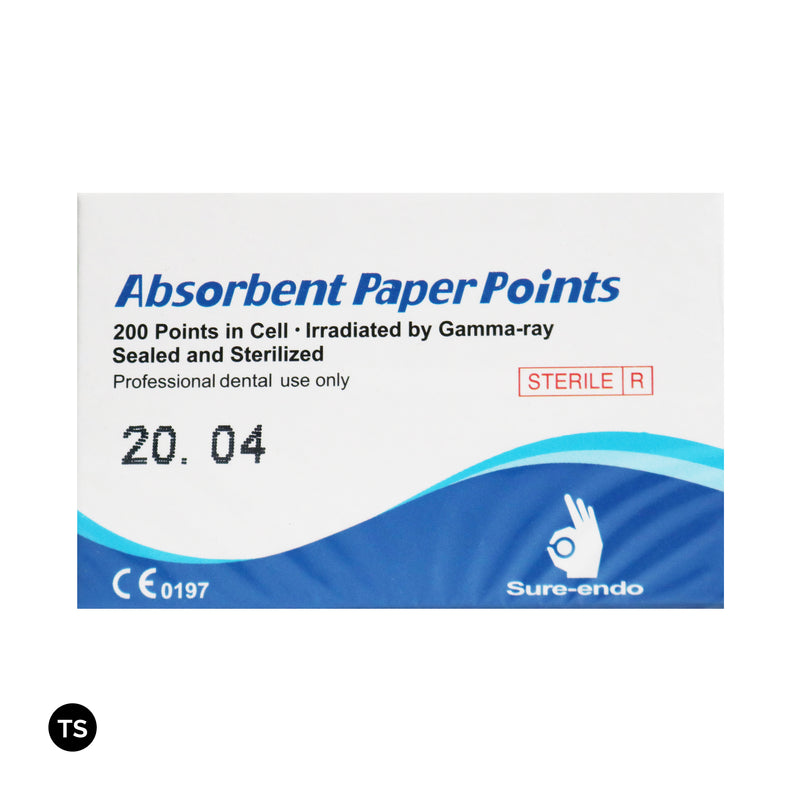 Absorbent Paper Points by SureEndo from Toothsaver.co.uk
