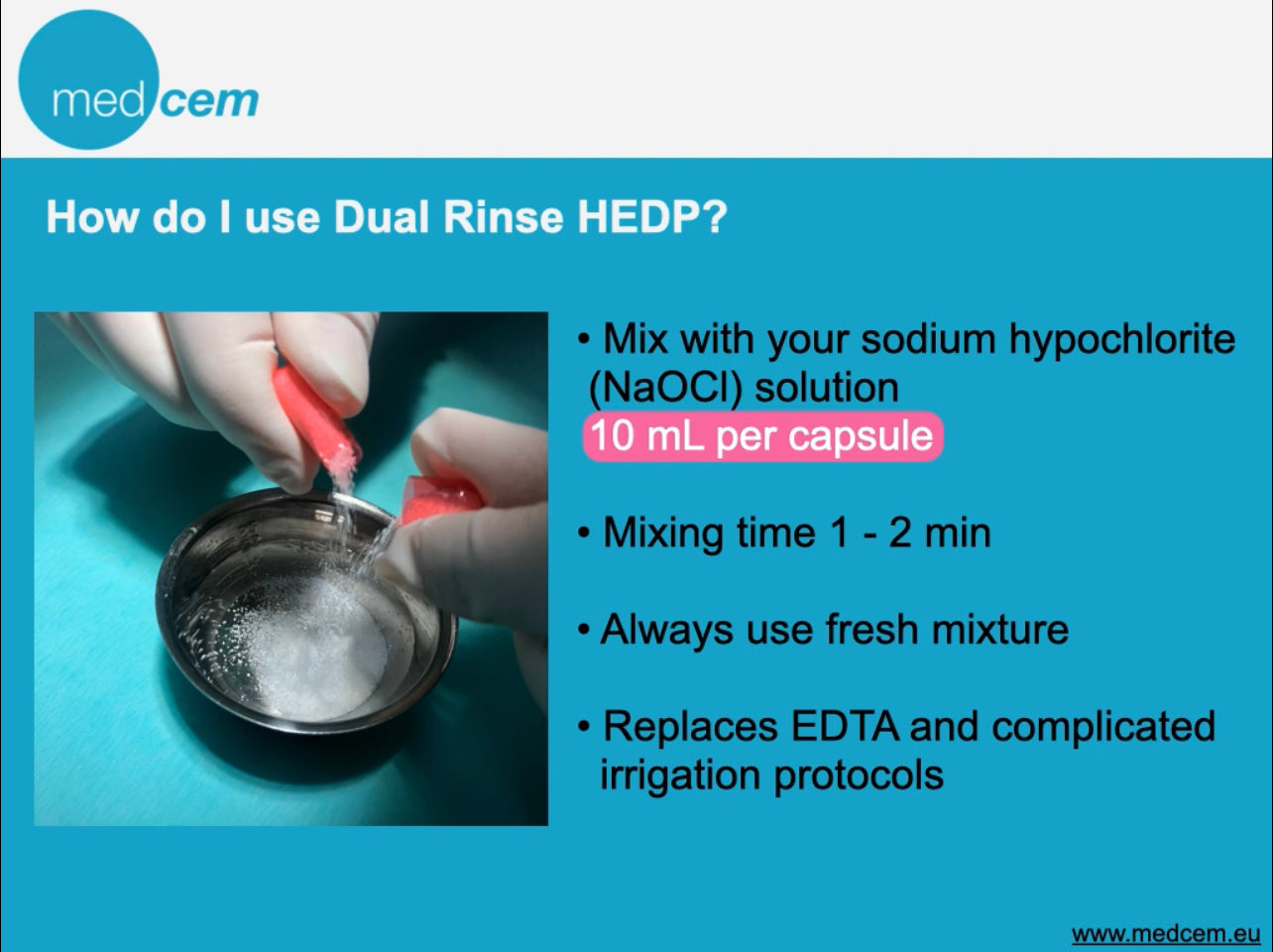 Dual Rinse® HEDP