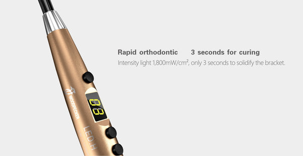 Ortho LED H- Value light cure for restorative and ortho